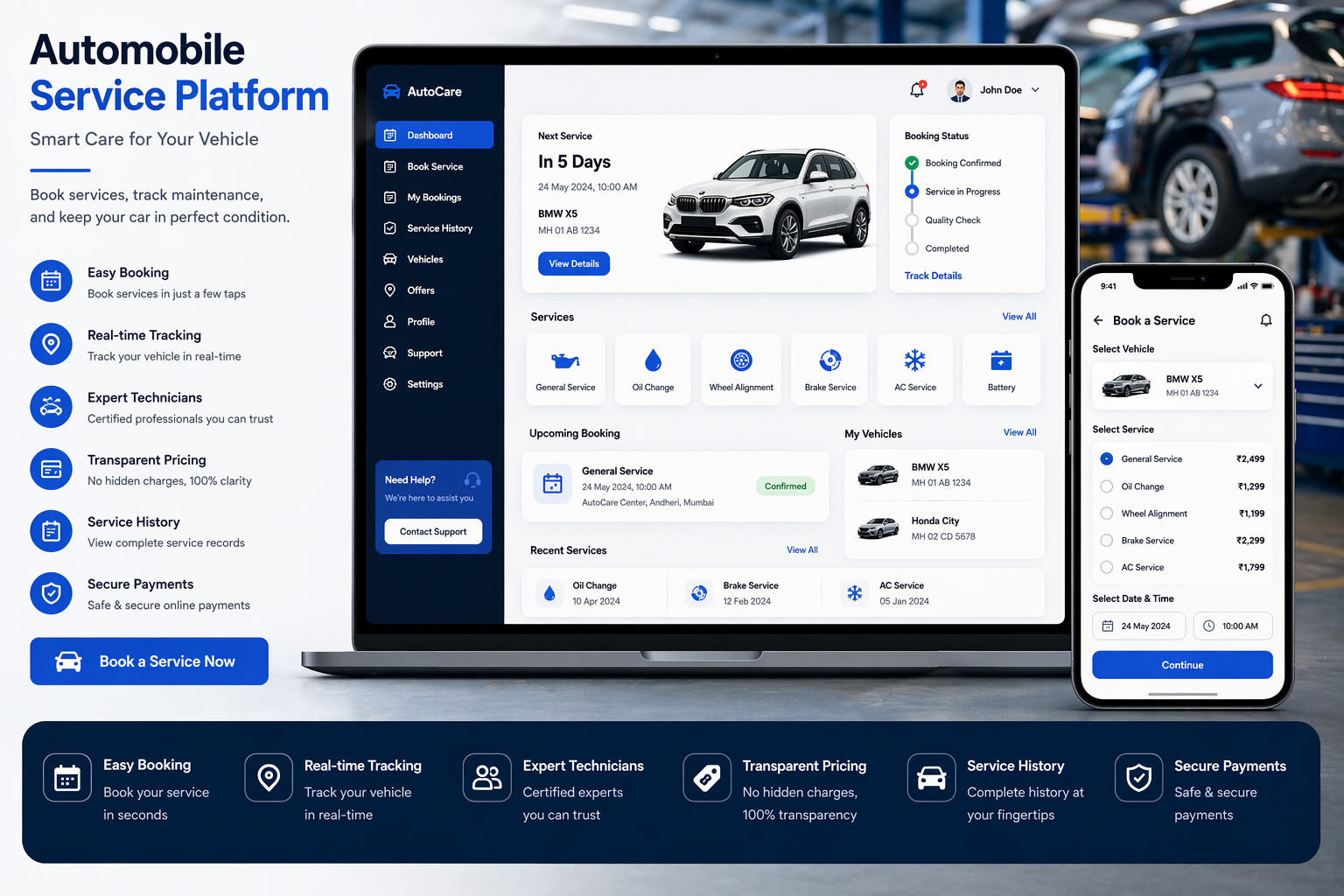 Automobile Service Platform